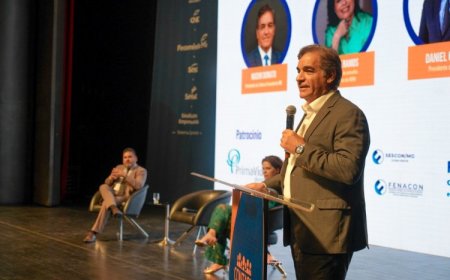 Evento ContaRH, promovido pelo Sistema Fecomércio MG, Sesc e Senac, debate temas do mundo do trabalho em Belo Horizonte