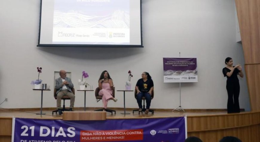 PBH e FioCruz lançam protocolo para atender mulheres em situação de violência