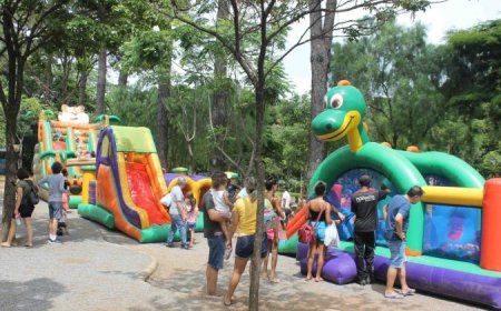 Atividades gratuitas movimentam os parques municipais neste mês de férias