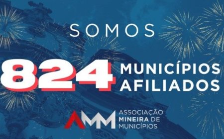 AMM se aproxima da totalidade dos municípios mineiros e alcança 824 filiados com adesão de Senador Firmino