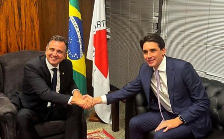 Rodrigo Pacheco se reúne com ministro para viabilizar aeroportos em Minas Gerais