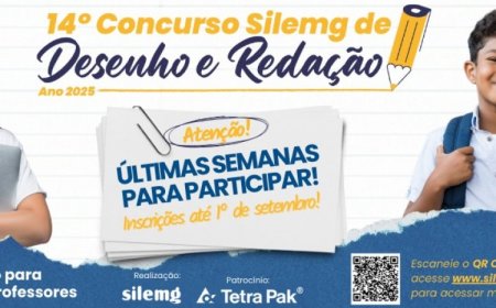 Concurso de Desenho e Redação incentiva desenvolvimento cognitivo de estudantes; inscrições até 1º de setembro