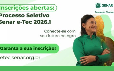Senar abre inscrições para cursos técnicos