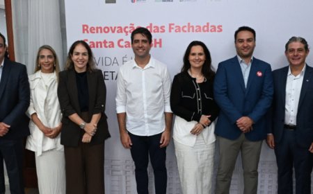 FIEMG participa de apresentação da restauração da fachada da Santa Casa BH e anuncia novos investimentos para a instituição