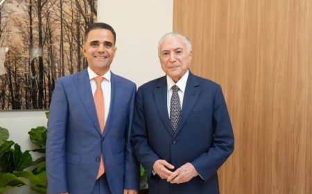 OAB-MG recebe a visita do ex-Presidente da República, Michel Temer
