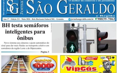 Edição 211 - Maio 2026- Jornal São Geraldo