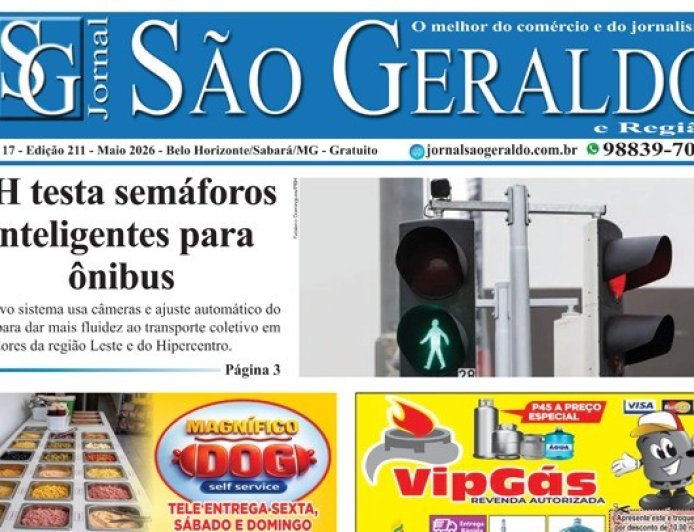 Edição 211 - Maio 2026- Jornal São Geraldo